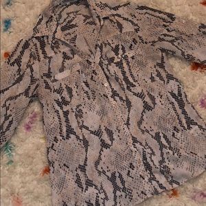 🤍🖤Long Sleeve Portofino Shirt